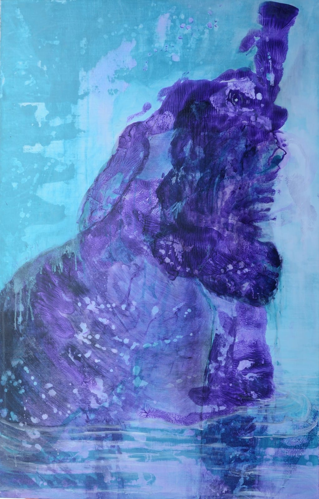 Lilla elefant/ Purple Elephant