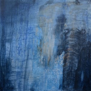 Blå elefant/ Blue Elephant (SOLD)